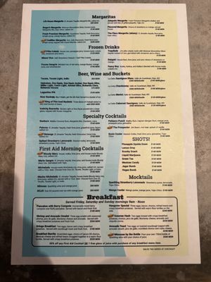 Menu photo 1 JJs Cantina Bahía la Choya, SON