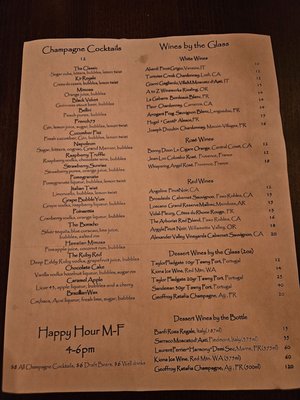 Menu photo 2 Corridor 44 Denver, CO
