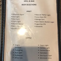 MJ’s Grill & Bar - Menu