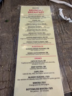 Menu photo 2 Xecora Gastronomia Urbana - Downey Downey, CA