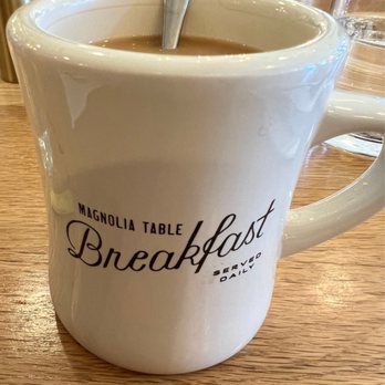 Magnolia Table - Drip house coffee!! I regret not getting the Texas pecan coffee!! But this worked out good! - Breakfast & Brunch Near Me - Waco, Texas Magnolia Table - Drip house coffee!! I regret not getting the Texas pecan coffee!! But this worked out good! - Breakfast & Brunch Near Me - Waco, Texas