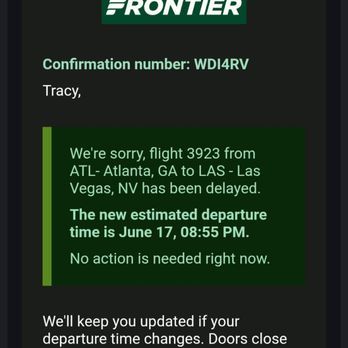 Frontier Airlines - Delay - Airlines Near Me - Atlanta, Georgia