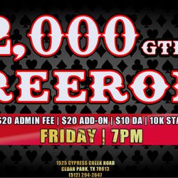 Lone Star Social Club - $2K Freeroll NLH Tournament