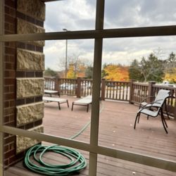 Healthtrack Sports Wellness - Outdoor deck located off the pool area