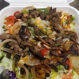 Steak Fajita Salad - to go