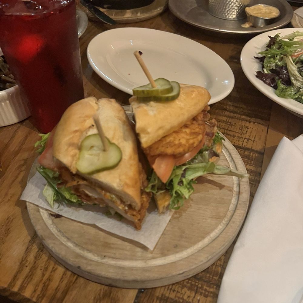 The Eagle OTR - Fried Chicken BLT Sandwich - American Near Me - Cincinnati, Ohio The Eagle OTR - Fried Chicken BLT Sandwich - American Near Me - Cincinnati, Ohio