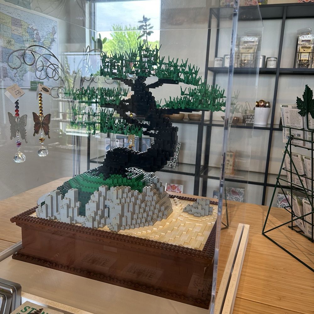 Tulsa Botanic Garden - Cool Lego tree - Botanical Gardens Near Me - Tulsa, Oklahoma