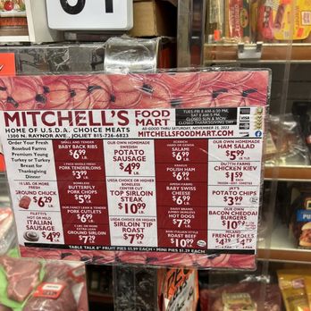 Mitchell's Food Mart - Advertising - Butcher Near Me - Joliet, Illinois
