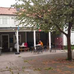Gelato Factory - Sittplatser utomhus.