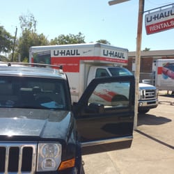 U-Haul Neighborhood Dealer - Dropping off trailer