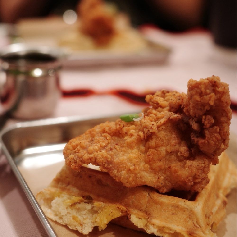 Elite Event: Bunnan - Sweet plantain waffle with fried chicken - Yelp Events Near Me - Brooklyn, New York Elite Event: Bunnan - Sweet plantain waffle with fried chicken - Yelp Events Near Me - Brooklyn, New York