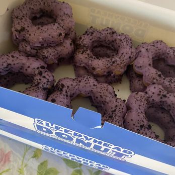 Sleepyhead Donut - Ube Glazed - Donuts Near Me - Paradise, Nevada Sleepyhead Donut - Ube Glazed - Donuts Near Me - Paradise, Nevada