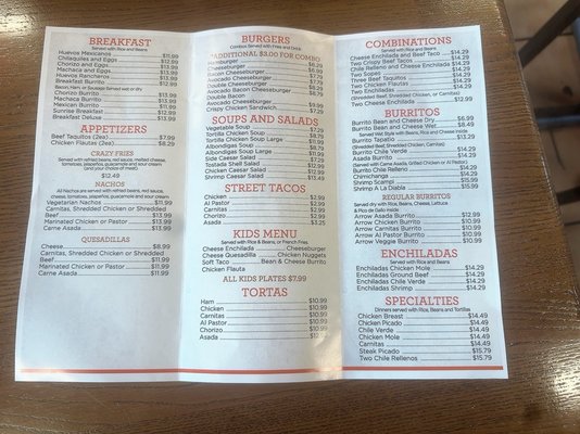 Menu photo 2 La Tapatia Mexican Grill Fontana, CA Menu photo 2 La Tapatia Mexican Grill Fontana, CA