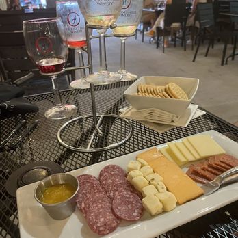 Hocking Hills Winery - Charcuterie and wine flight - Wine Tasting Room Near Me - Logan, Ohio Hocking Hills Winery - Charcuterie and wine flight - Wine Tasting Room Near Me - Logan, Ohio