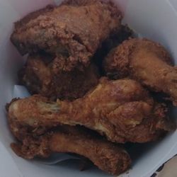 KFC - Soggy chicken and they could not fix it . The grease is old and nasty