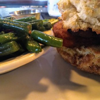 Julep Kitchen & Bar - Chicken Biscuit Sandwich + Green Beans - Barbeque Near Me - Annapolis, Maryland Julep Kitchen & Bar - Chicken Biscuit Sandwich + Green Beans - Barbeque Near Me - Annapolis, Maryland