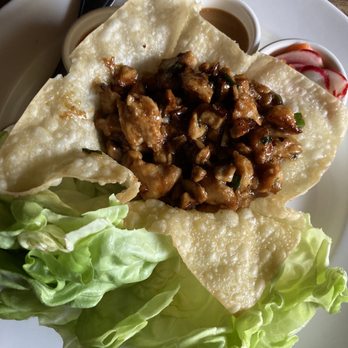 Yard House - Chicken Lettuce Wraps. Salty - New American Near Me - Honolulu, Hawaii Yard House - Chicken Lettuce Wraps. Salty - New American Near Me - Honolulu, Hawaii