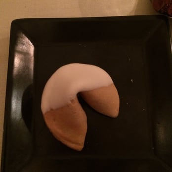 Panda Inn - White Chocolate Dipped Fortune Cookies - Chinese Near Me - La Palma, California Panda Inn - White Chocolate Dipped Fortune Cookies - Chinese Near Me - La Palma, California