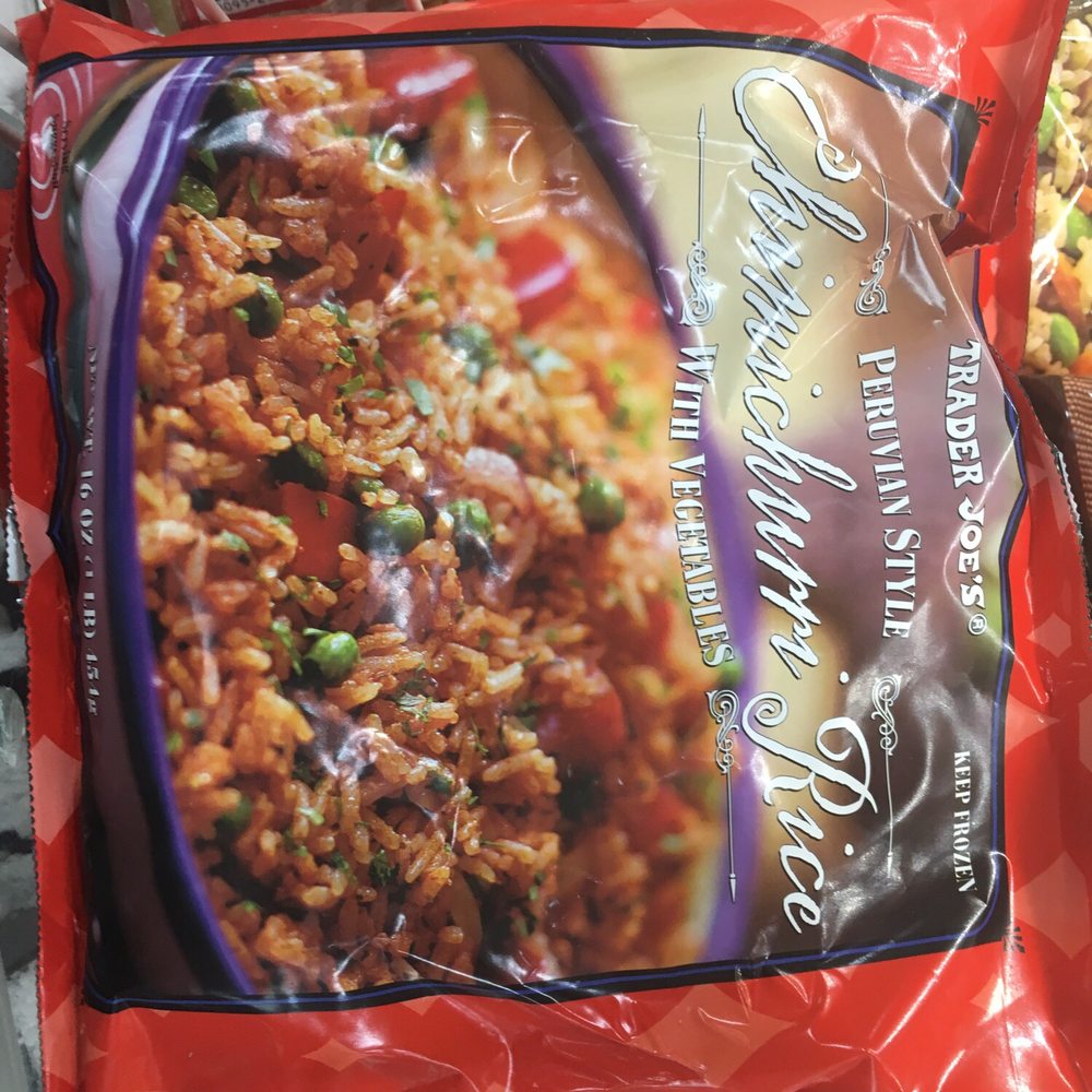 Trader Joe's - Haven't tried this yet . Chimmichurri rice from Peru. Vegan! - Grocery Near Me - Miami, Florida Trader Joe's - Haven't tried this yet . Chimmichurri rice from Peru. Vegan! - Grocery Near Me - Miami, Florida