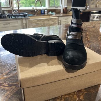 United Shoe Repair - Brand new soles on boots that I'll now have forever! - Shoe Repair Near Me - Concord, New Hampshire