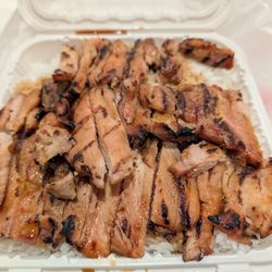 Regular chicken teriyaki (it's a lot!)