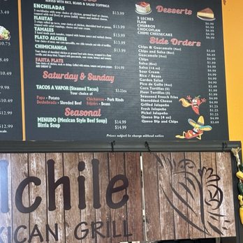 Alchile Mexican Grill - July 2026 menu - Mexican Near Me - West Bloomfield Township, Michigan