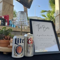 Divine Sips Mobile Bartending - Graduation bar menu