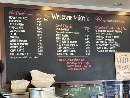 Menu photo 4 Roy's Station Coffee & Teas San Jose, CA Menu photo 4 Roy's Station Coffee & Teas San Jose, CA