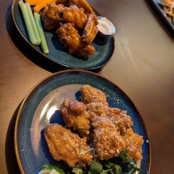 Woo Bar & Kitchen - Mango Habanero and Tamarind Wings. Crispy and juicy with delicious sauces. - Asian Fusion Near Me - Seattle, Washington Woo Bar & Kitchen - Mango Habanero and Tamarind Wings. Crispy and juicy with delicious sauces. - Asian Fusion Near Me - Seattle, Washington