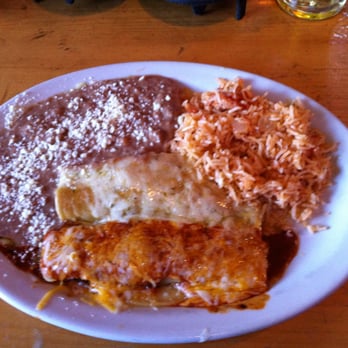 Carlos & Harley's - Two item combo on an ever shrinking plate - Mexican Near Me - Eden, Utah