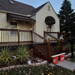 Comet Renovations - Deck repair , stain and new lights