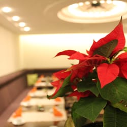 Restaurant Ilmenau - Blick ins Restaurant Ilmenau zur Weihnachtszeit.