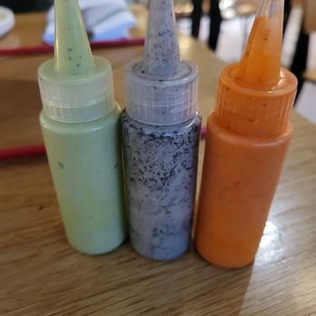 Stretch Pizza - dipping sauces - Pizza Near Me - New York, New York Stretch Pizza - dipping sauces - Pizza Near Me - New York, New York