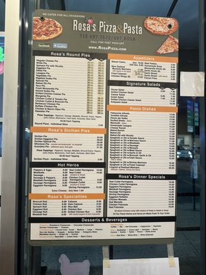 Menu photo 3 Rosa's Pizza Ridgewood, NY