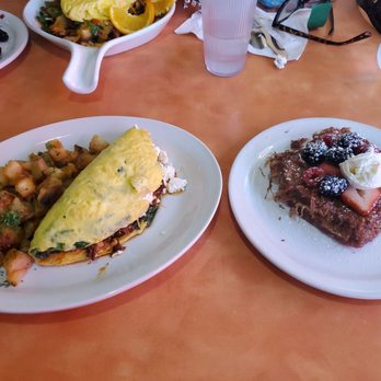 Original Breakfast House - Omelet, potatoes and triple berry French toast - Breakfast & Brunch Near Me - Phoenix, Arizona