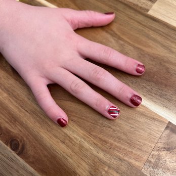 Jennifer Nails - Kid's Christmas nails - Nail Salons Near Me - Columbus, Indiana Jennifer Nails - Kid's Christmas nails - Nail Salons Near Me - Columbus, Indiana