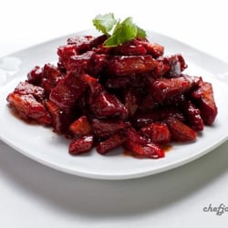 Nothing beats eating boneless spare ribs!