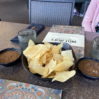 Uncle Julio's - Complimentary Chips & Salsa (April 2023) - Mexican Near Me - Gaithersburg, Maryland