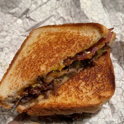 Waffle House - Texas Cheesesteak with bacon.