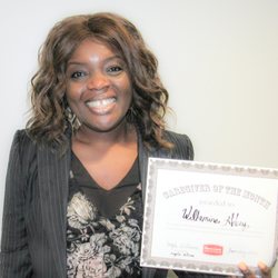 TheKey - Senior Home Care - Home Care Assistance Atlanta has begun celebrating caregivers with Caregiver of the Month Award. We proudly present Wilhimina Abbey for Jan!