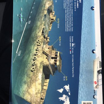 Panama City Diving - Panhandle Shipwreck Trail dive card - Scuba Diving Near Me - Panama City, Florida