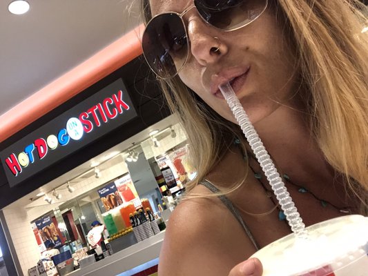 Hot Dog on a Stick by null