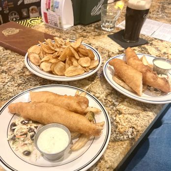 Gillespie's Irish Tavern & Kitchen - Catfish fish & chips-yum! - Irish Near Me - Richardson, Texas Gillespie's Irish Tavern & Kitchen - Catfish fish & chips-yum! - Irish Near Me - Richardson, Texas
