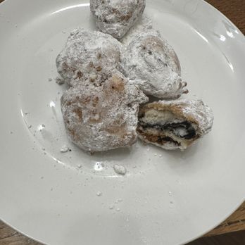 Fat Shack - Deep fried Oreos, have to try them, too! - Burgers Near Me - Bryan, Texas