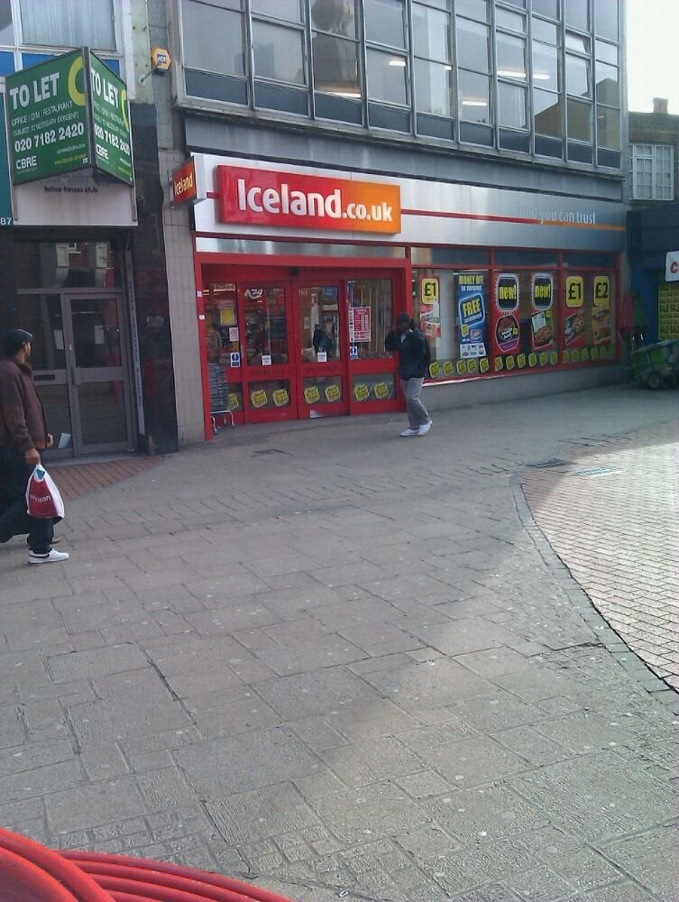 ICELAND FOODS Grocery 289293 High Street, Hounslow, London, United