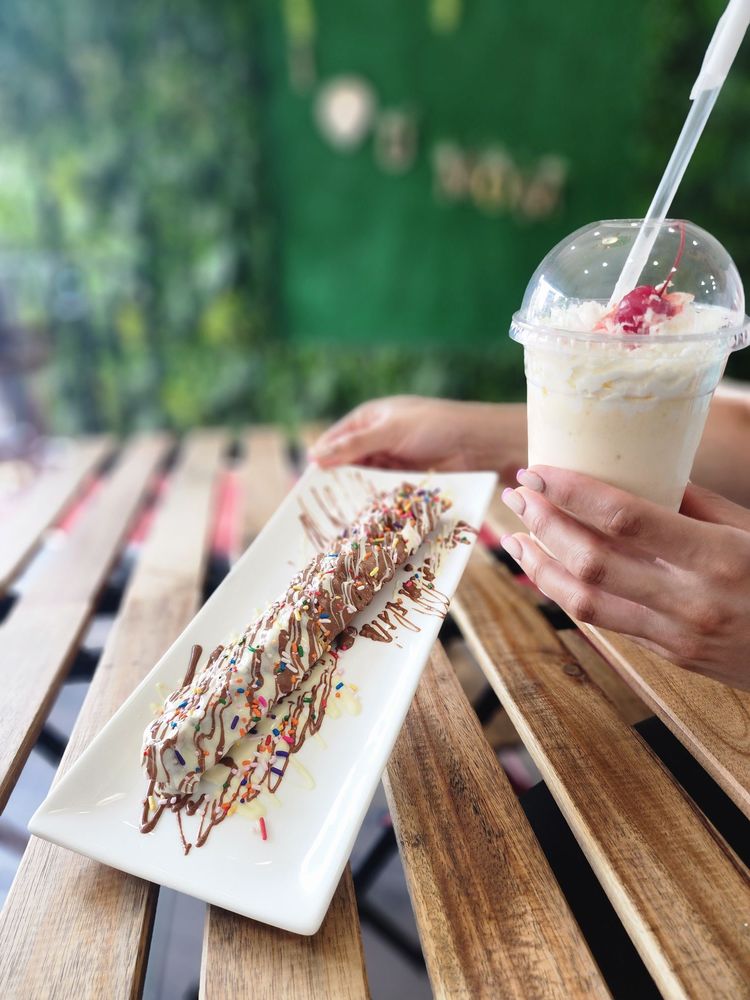 Food from Uptown Crepes