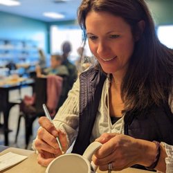 Glaze & Phase - Mug painting