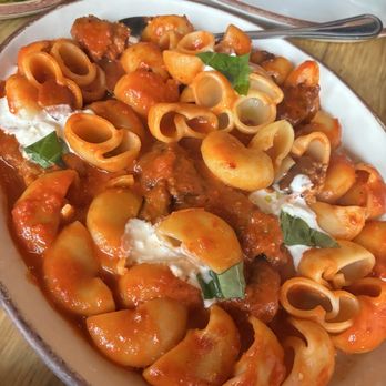 Ovvio Italian Taverna - Spicy sausage pasta. Not enough sauce, small portion for the price - Salad Near Me - Glenview, Illinois