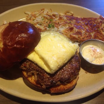 Snooze, an A.M. Eatery - The pretzel bun thingy I wrote about. Seriously amazing. - Breakfast & Brunch Near Me - Gilbert, Arizona