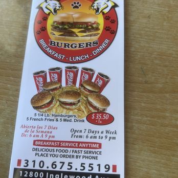 Cougars Burgers - Burgers Near Me - Hawthorne, California Cougars Burgers - Burgers Near Me - Hawthorne, California